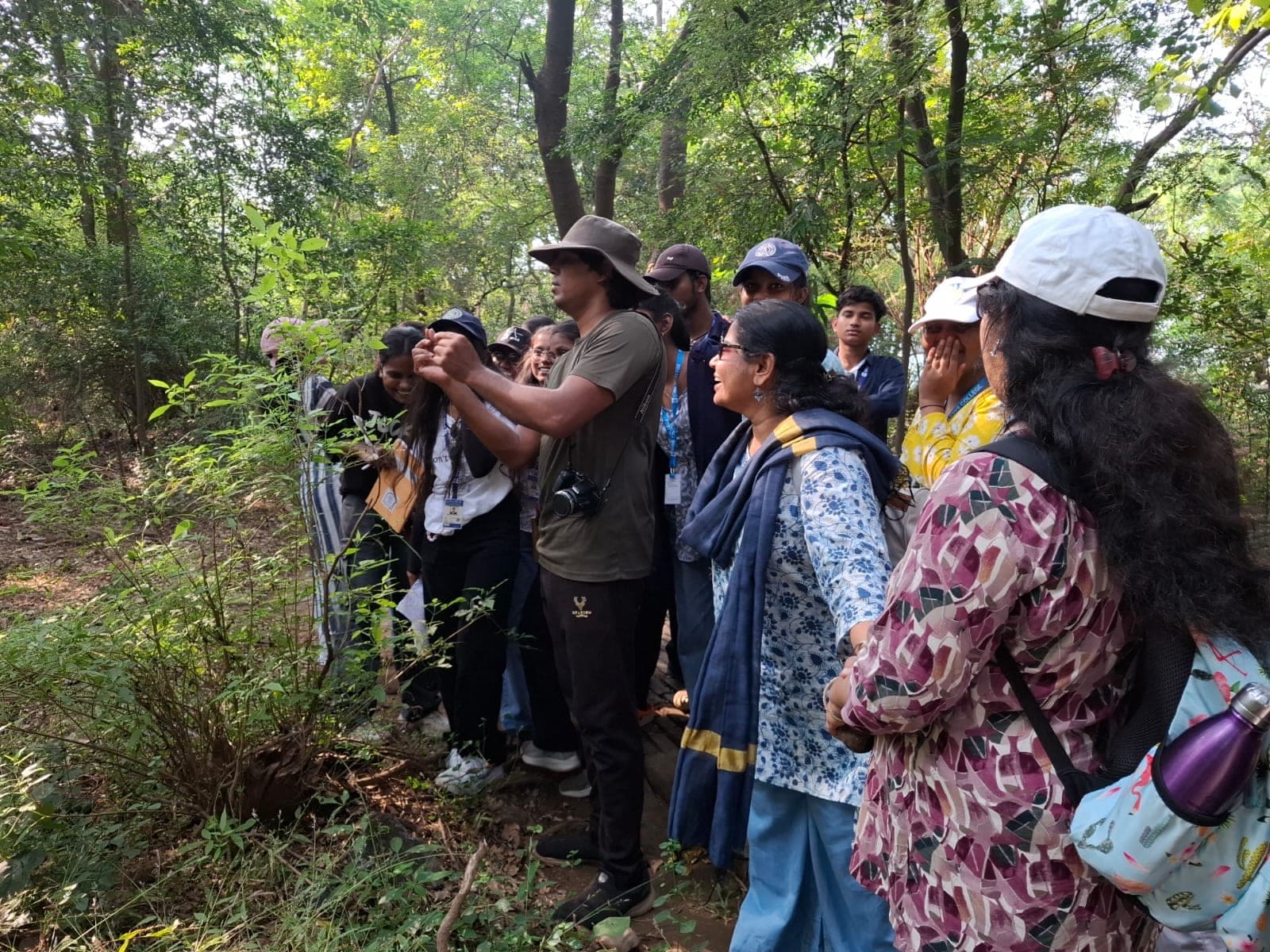 An Environmental Science activity session.