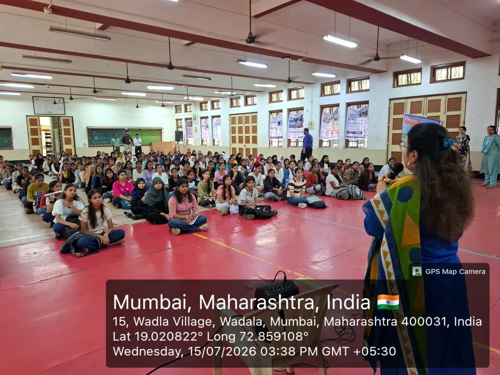 The orientation programme for new students entering Standard XI.