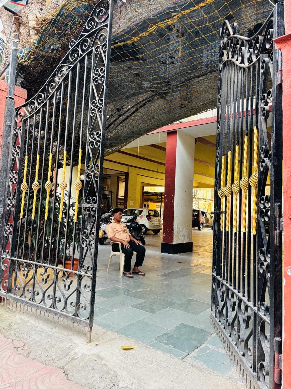Students taking part in a college activity session.