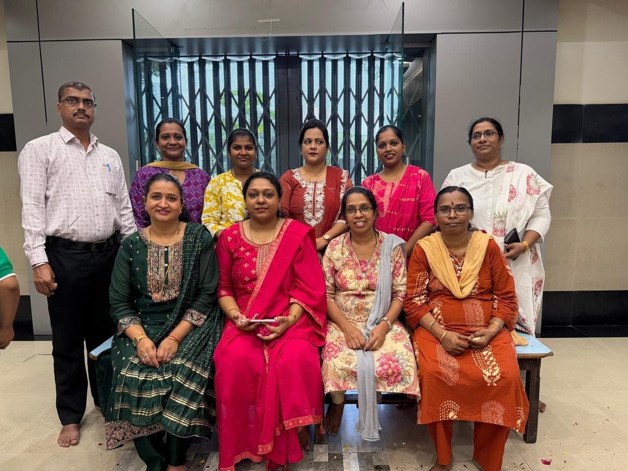 Students and staff at a Secondary School event.