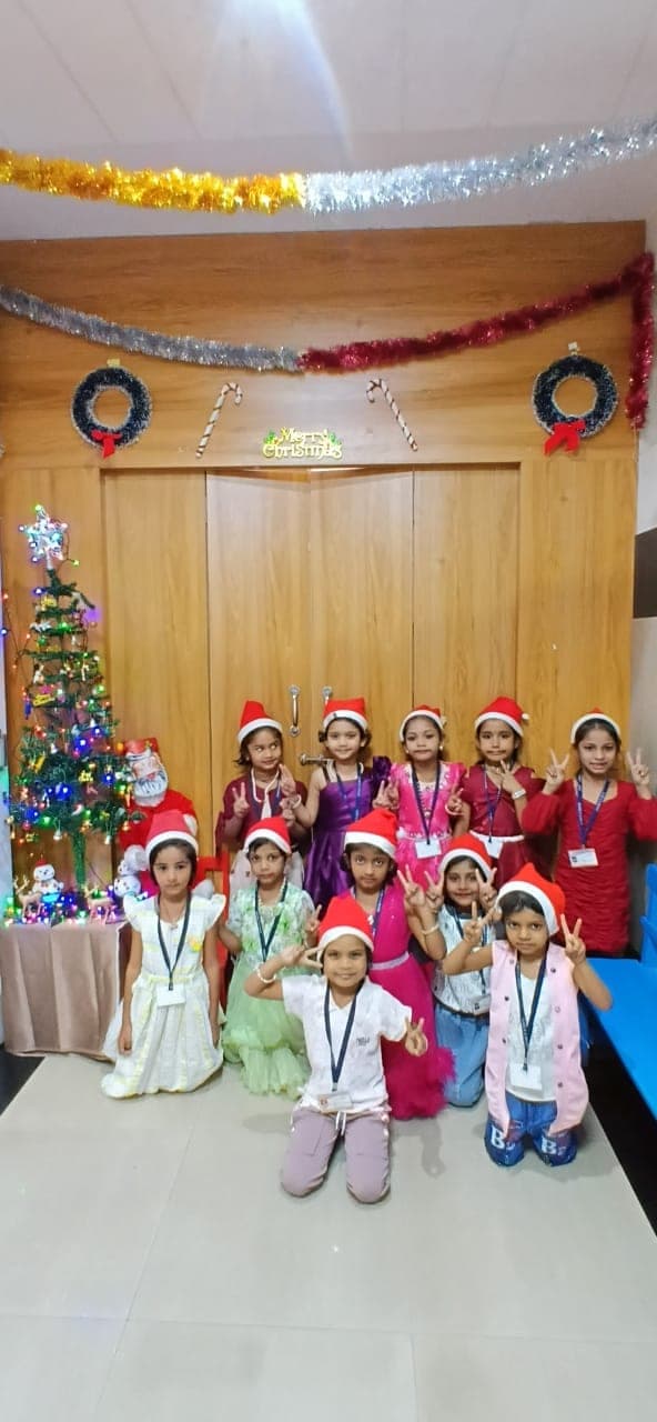 A festival day in the Kindergarten section.