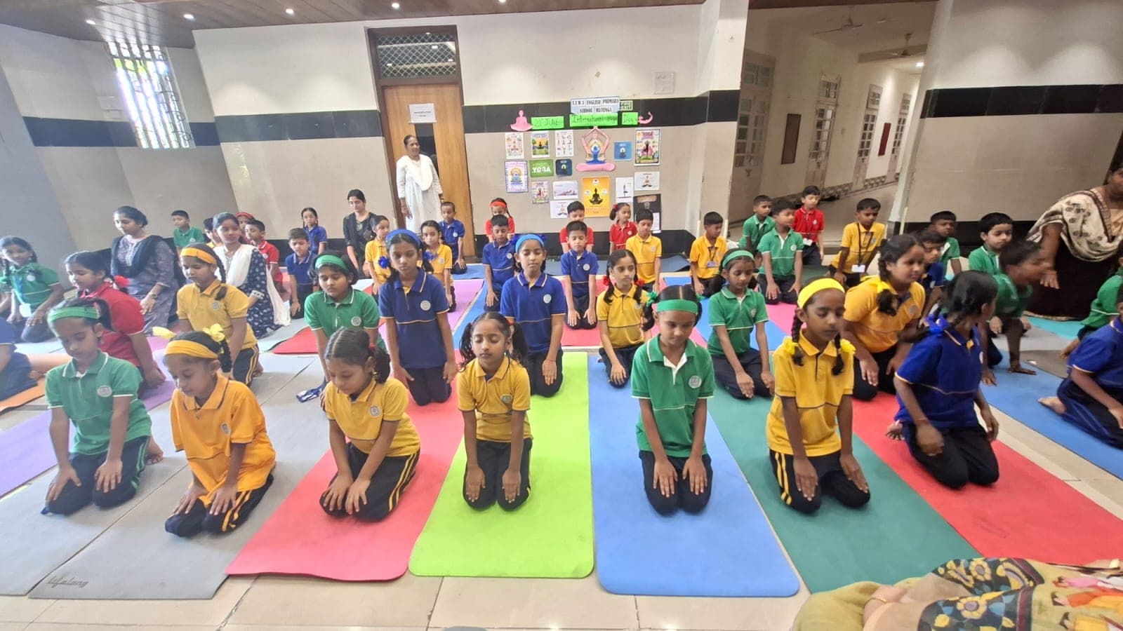 Classroom and campus images at SIWS Primary School, Matunga campus.