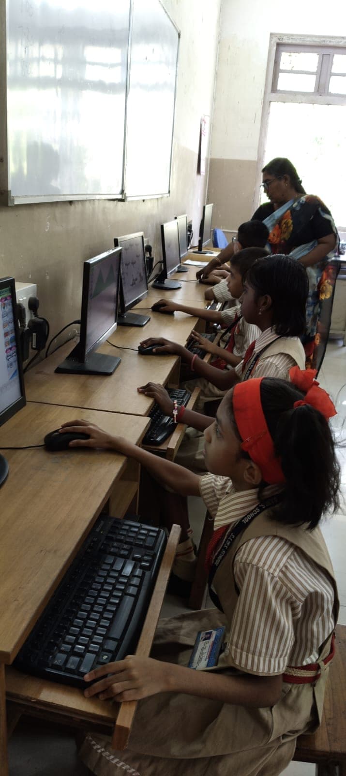 Modern facilities at SIWS Primary School, Matunga campus.