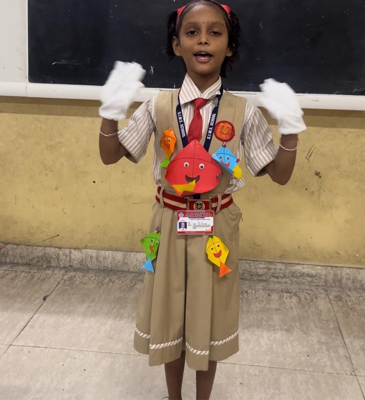 Development of communication at SIWS Primary School, Wadala campus.