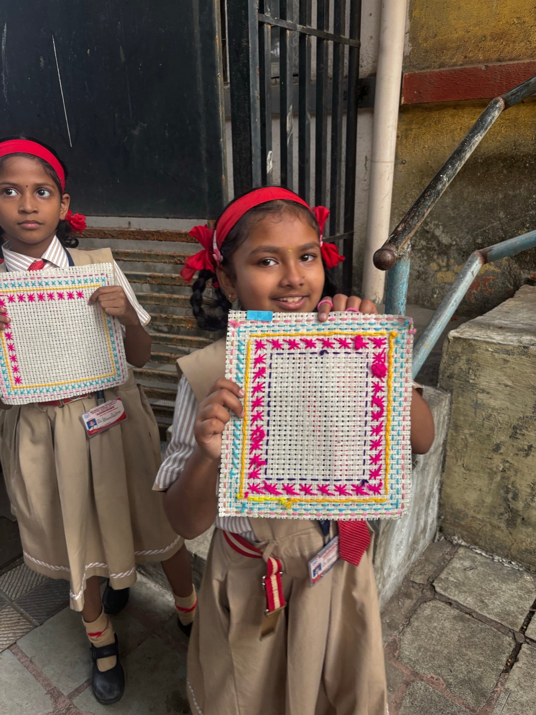 Handson experience at SIWS Primary School, Wadala campus.